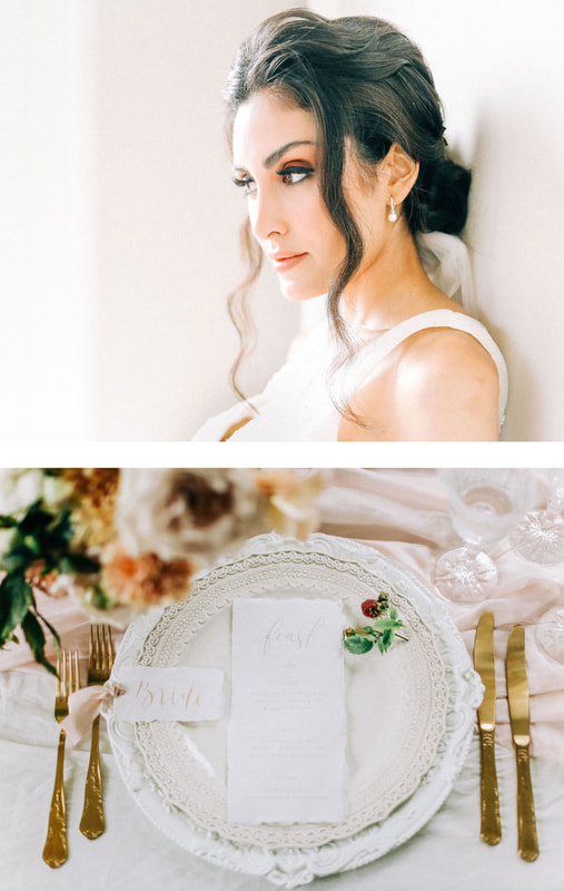 modern bride, bridal hair, destination hair and makeup artist